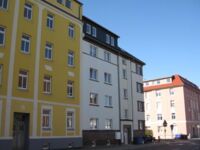 Hausansicht, Dachgeschosswohnung in Stralsund – Immobilienmaklerin Kerstin Hilsinger